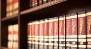 Imagem de biblioteca de livros